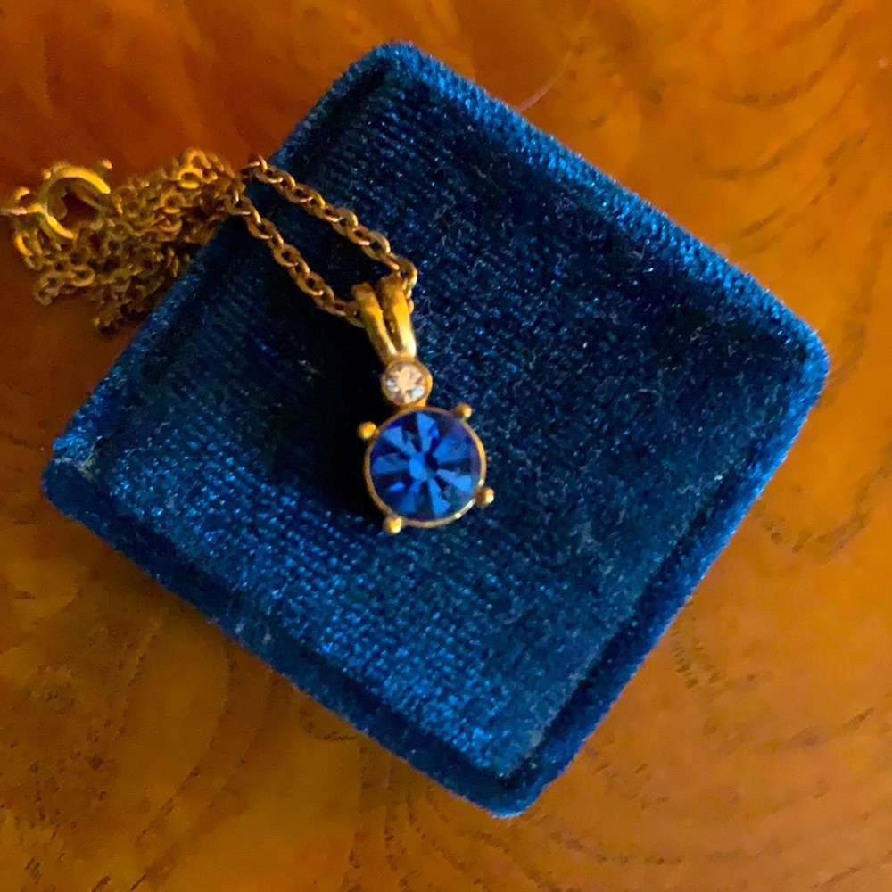 Sapphire Blue Necklace
